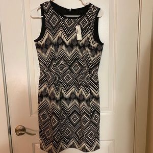 NWTs. Jcrew Patterned Sheath Dress